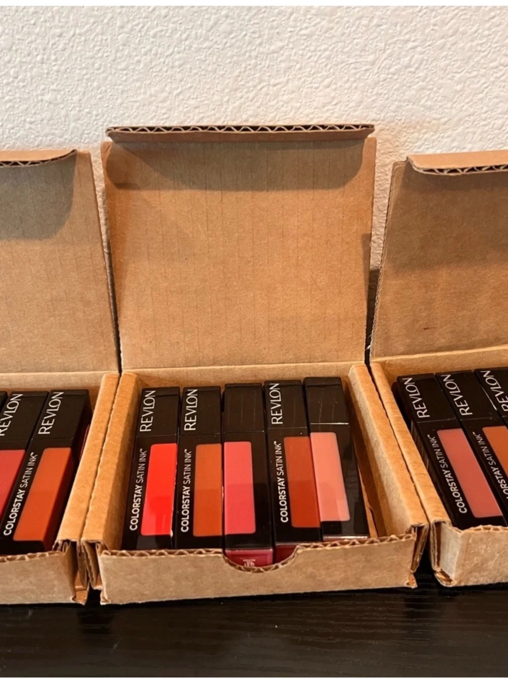 Revlon ColorStay Satin Ink Liquid Lipstick — Coral, Pink & Peach Shades